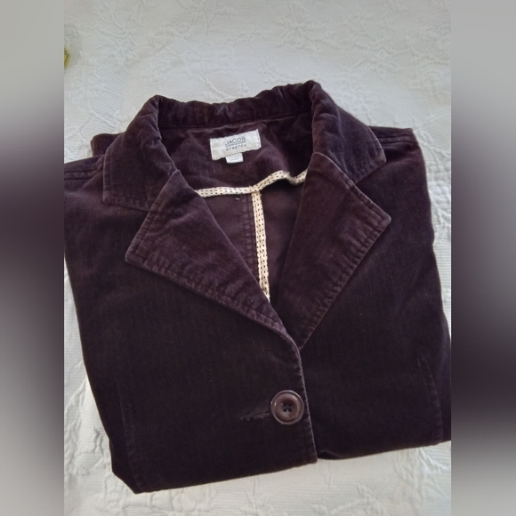 Vintage! Jacob Connexion Stretch Velvet Jacket - Picture 16 of 16